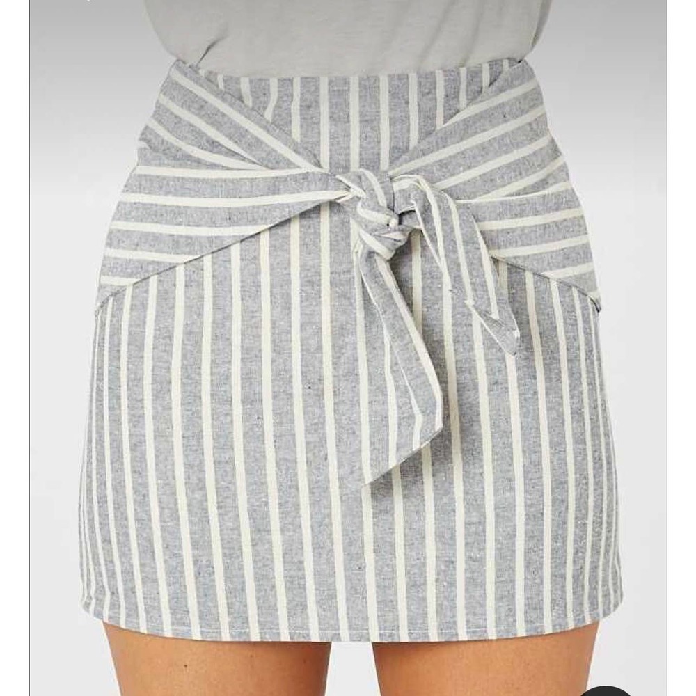 Altar’d state French market linen skirt women’s size M